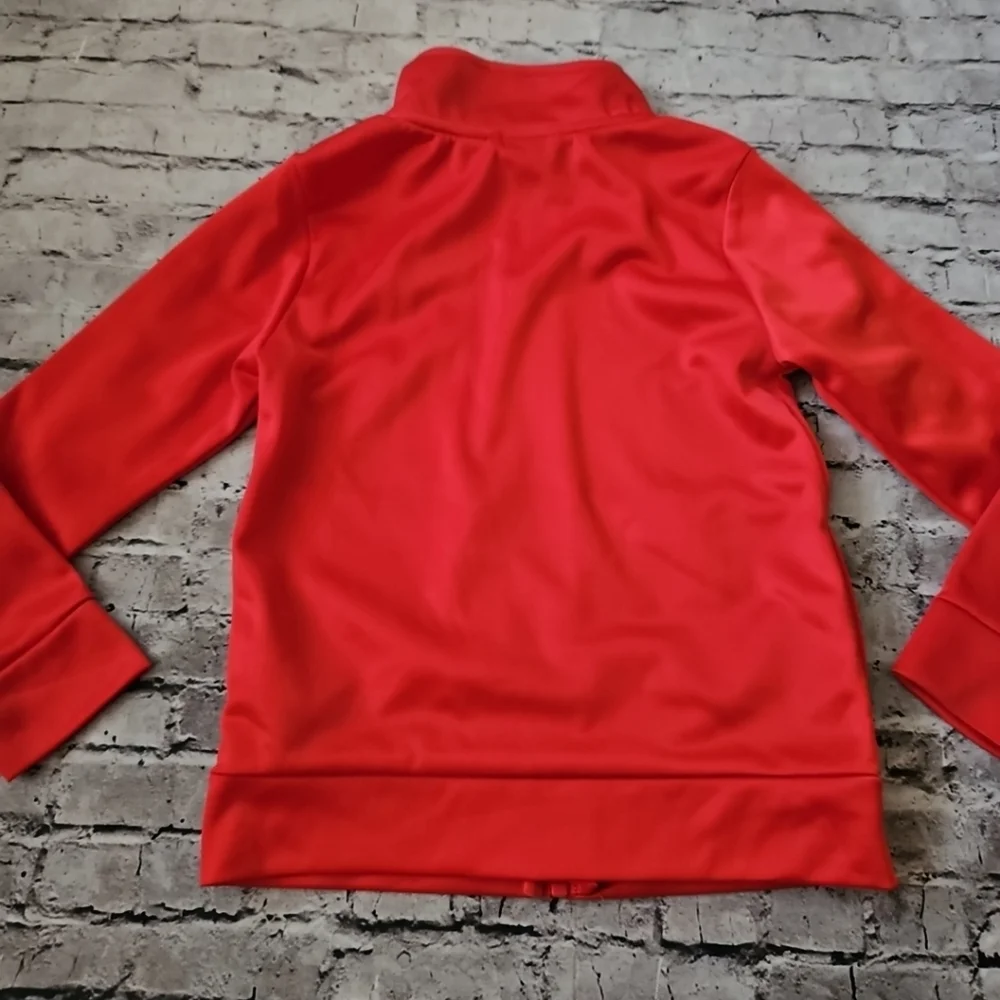 Puma Bold Red Full-Zip Jacket Size 5t